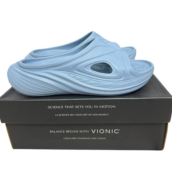 NIB Vionic Cove RX Recovery Sandal Slip On Women slide size 9 men size 7 - Picture 2 of 10